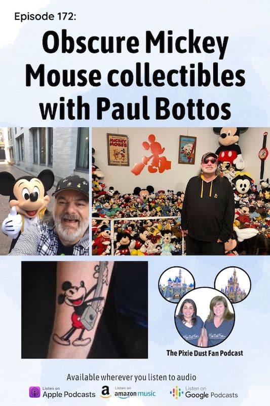 Podcast 172 - Obscure Mickey Mouse collectibles with Paul Bottos