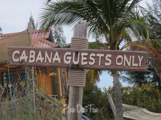 Castaway Cay Cabana Rental