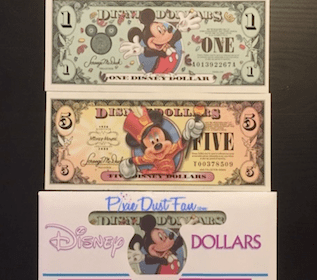 Disney Dollars Discontinued