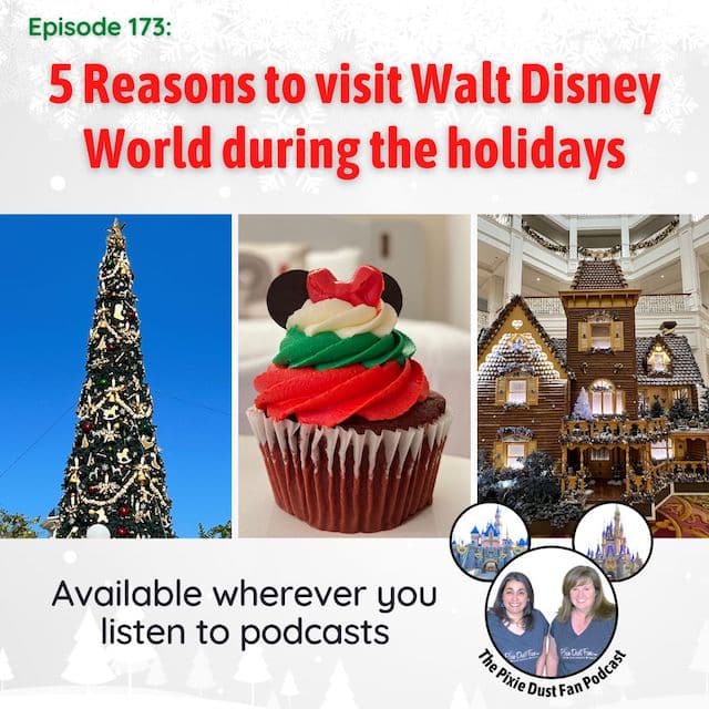 Podcast 173 – 5 Reasons to visit Walt Disney World during the holiday season