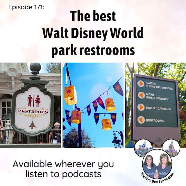 Podcast 171 – The best Walt Disney World park restrooms