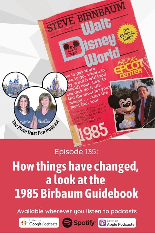 Podcast 135 - How things have changed, a look at the 1985 Birnbaum guide