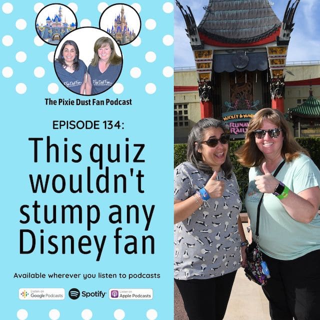 Podcast 134 – This quiz wouldn’t stump any Disney fans