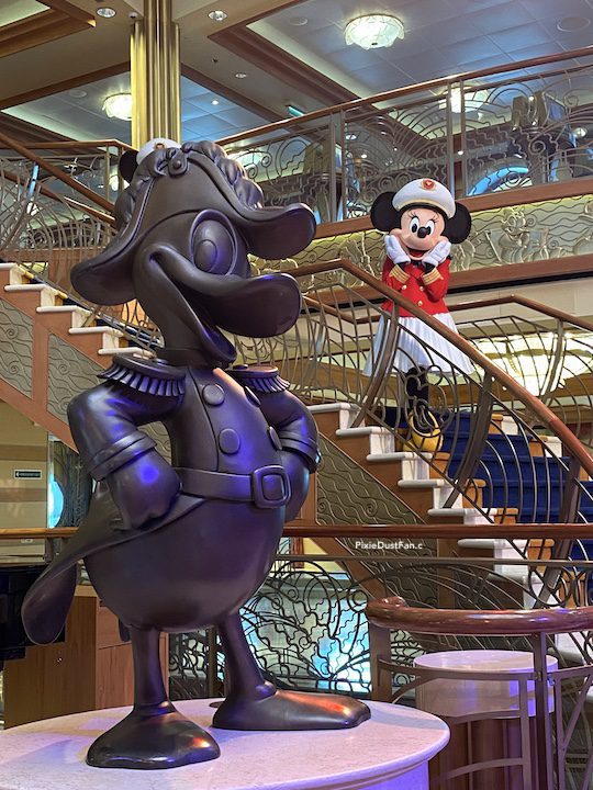 Captain Minnie with Donald