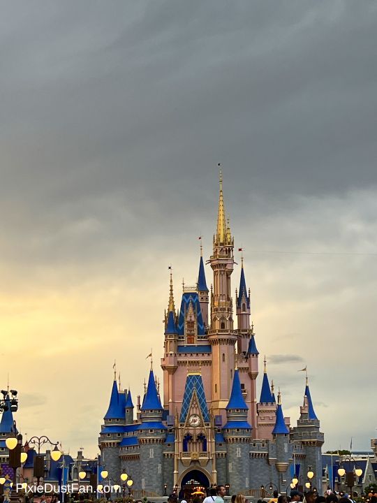 Cloudy Cinderella Castle