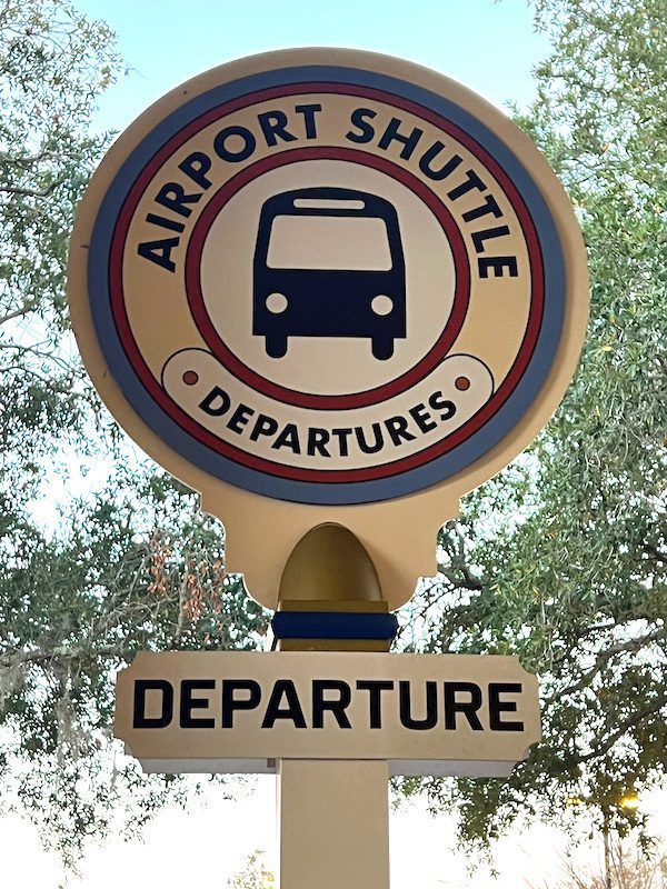 Disney Bus Stop Airport