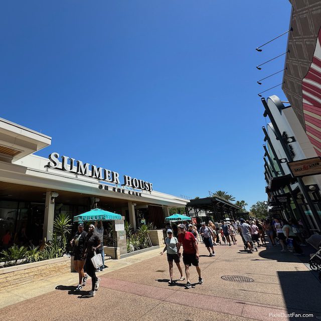 Summerhouse On The Lake Dining At Disney Springs