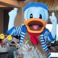 Character dining alone in Walt Disney World