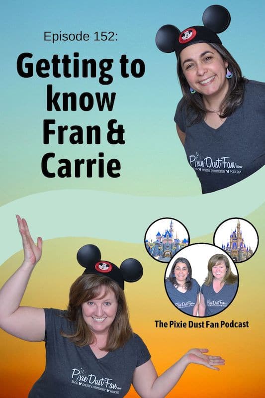 Podcast 152 - Getting to know Carrie and Fran