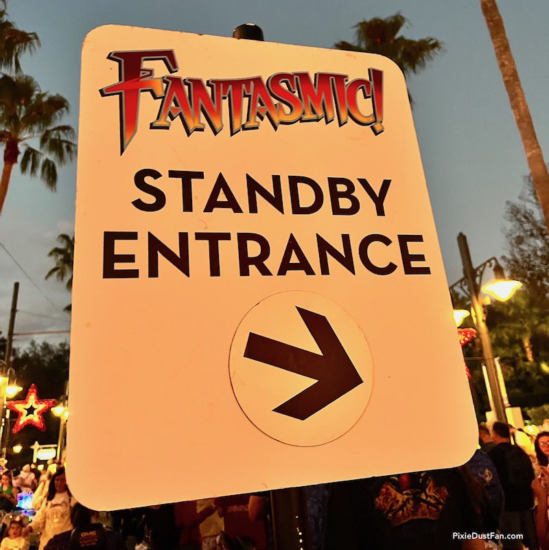 Fantasmic Standby Entrance