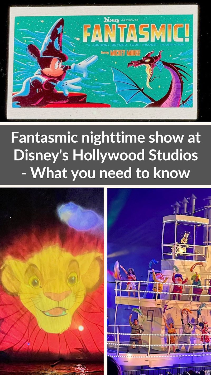 Fantasmic nighttime show - What you need to know