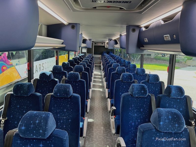 Mears connect bus - inside