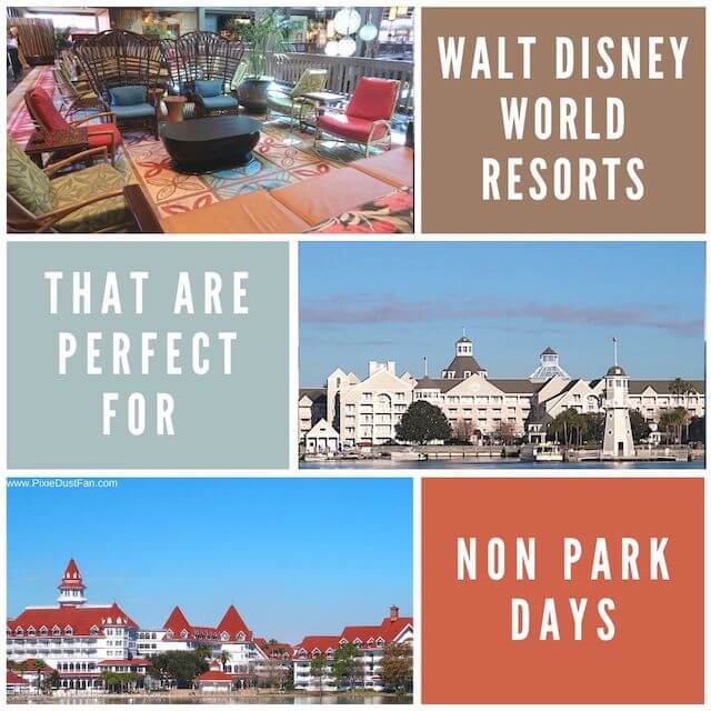 Walt Disney World Resorts for non park days