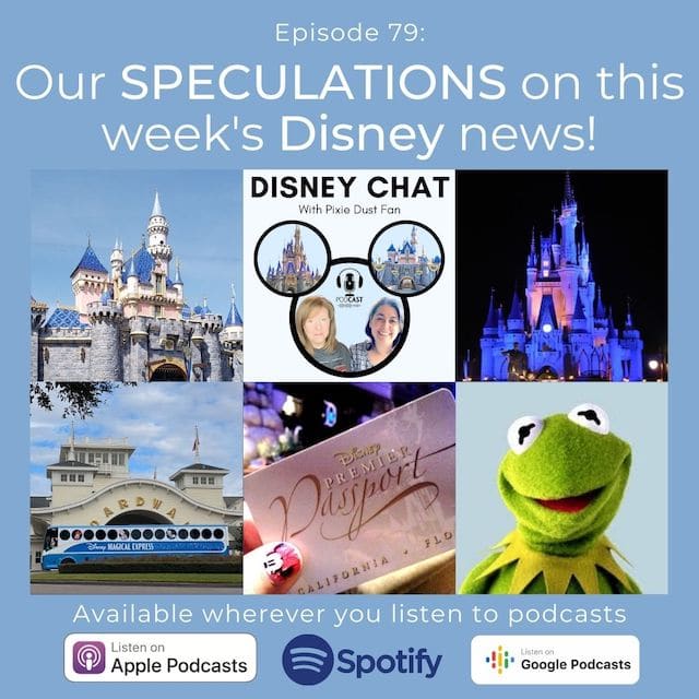 Podcast 80 – Our Speculations On This Week’s Disney News