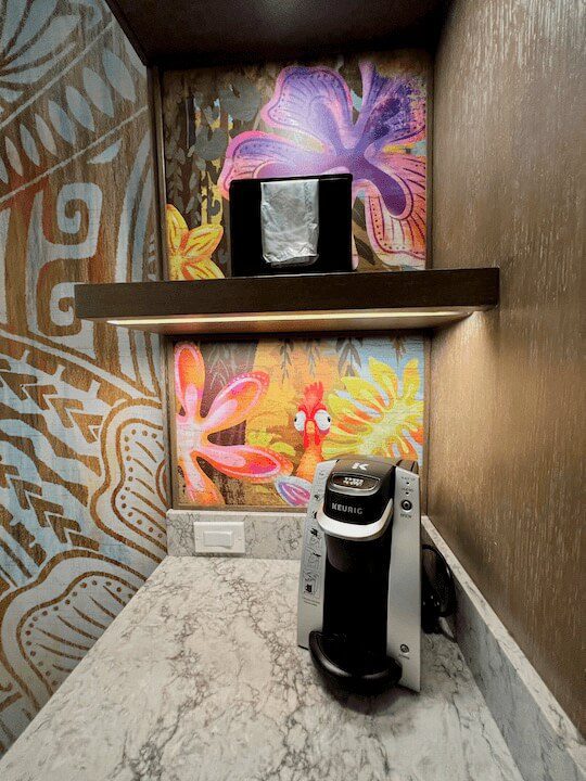 Polynesian Resort Coffee Maker