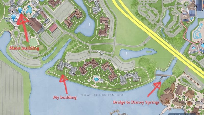 Saratoga Springs Map