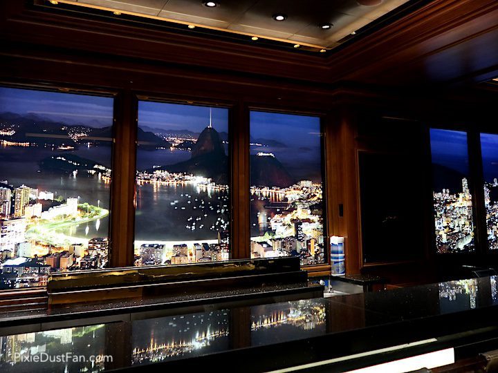 Skyline View Disney Cruise Line Bar