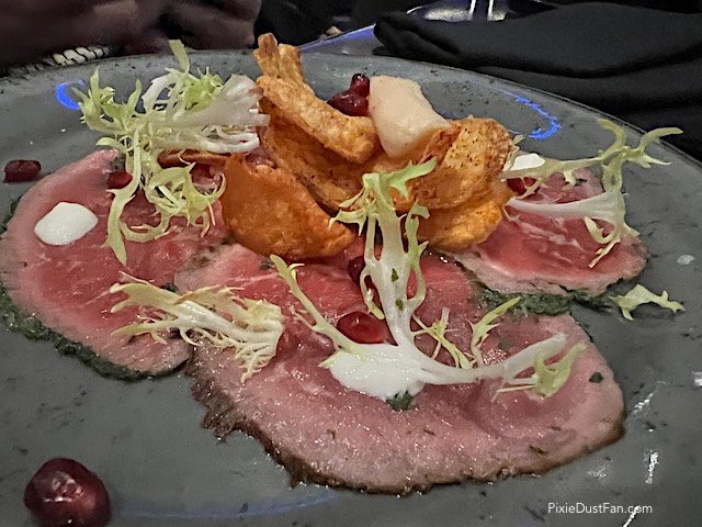 Space 200 Wagyu Beef Carpaccio