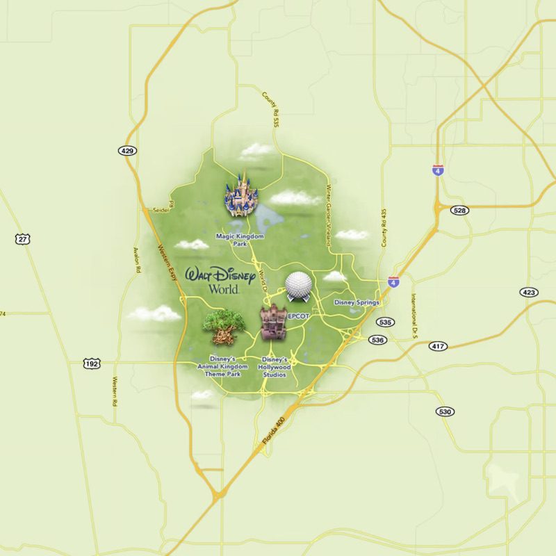 Zip code for Walt Disney World Resort